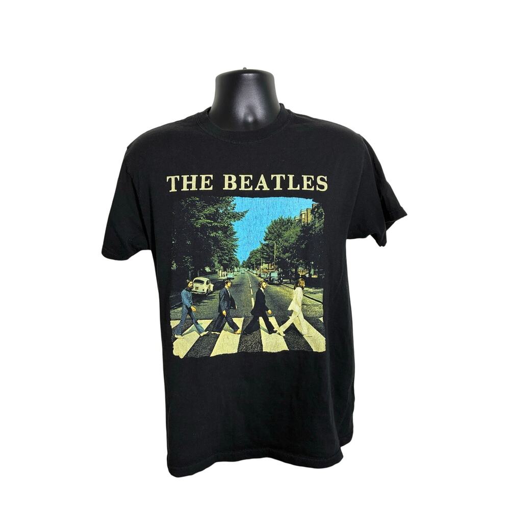 The Beatles Abbey Road T Shirt Black 2024 Size M